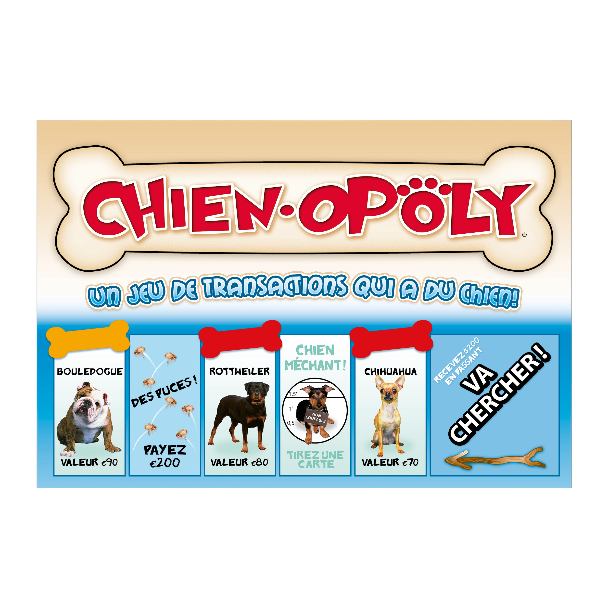 Late For The Sky Opoly Chien