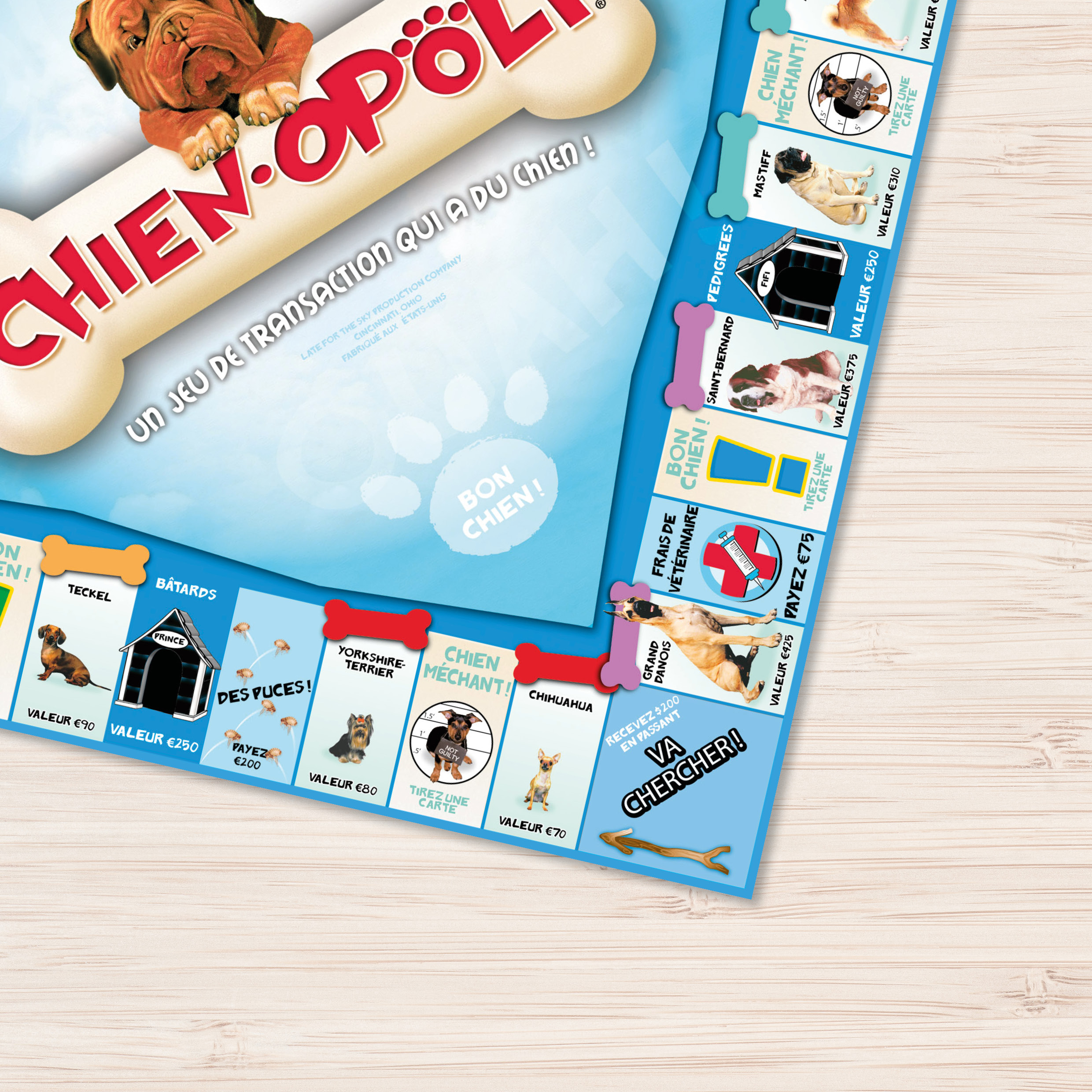 Late For The Sky Opoly Chien