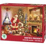 Puzzel Xms Santa's Presents 1000