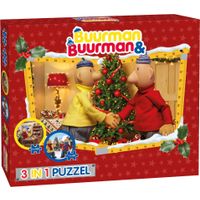 Plenty Gifts Puzzel Xms Buurman Junior 3 in 1