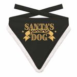 Bandana Xmas Favorite Dog Black M