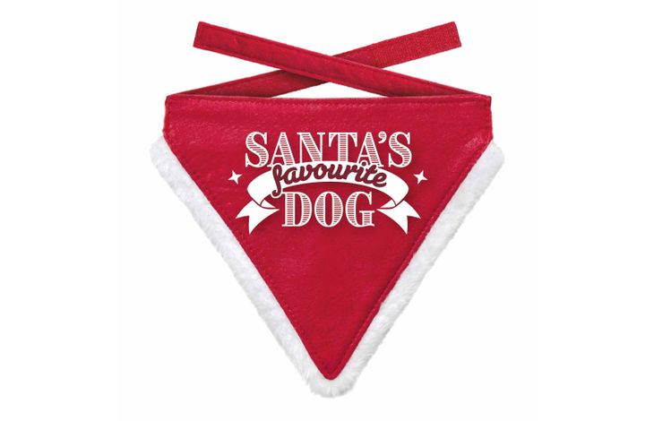Plenty Gifts Bandana Xmas Favorite Dog Red XL