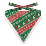 Bandana Xmas Pattern Mix Dog M
