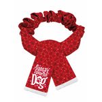 Scarve Xmas Favorite Dog Red Paws M