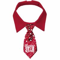 Plenty Gifts Stropdas Kerst Santa's Star Stars Hond L
