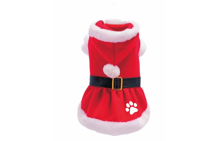 Plenty Gifts Costume Xmas Red Paw Female XL