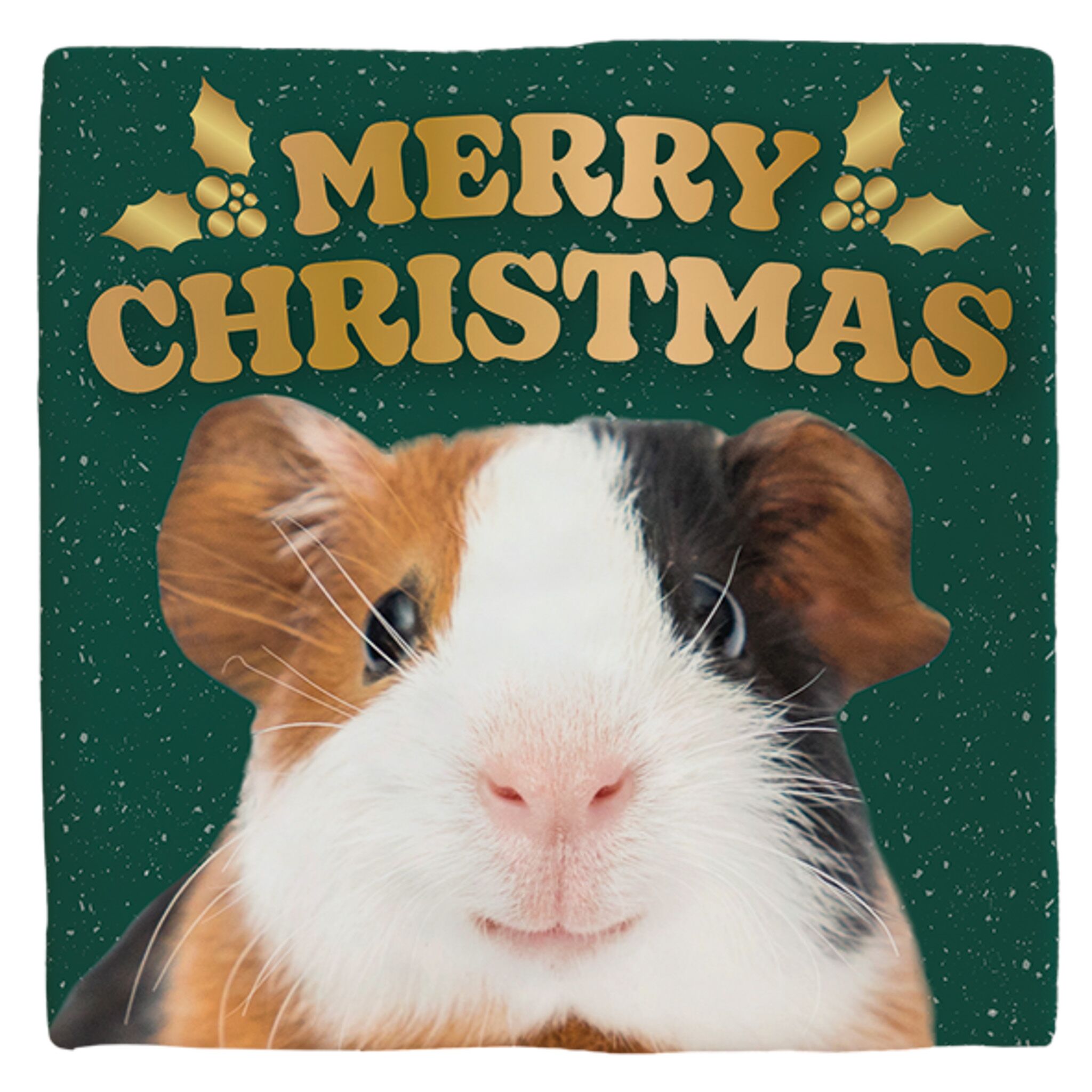 Plenty Gifts Deco Tile Xmas Guinea Pig