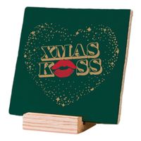 Plenty Gifts Deco Tile Xmas Xmas Kiss