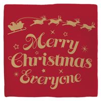 Plenty Gifts Deco Tile Xmas Merry Christmas Everyone