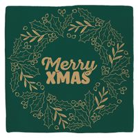Plenty Gifts Deco Tile Xmas Merry Xmas Green