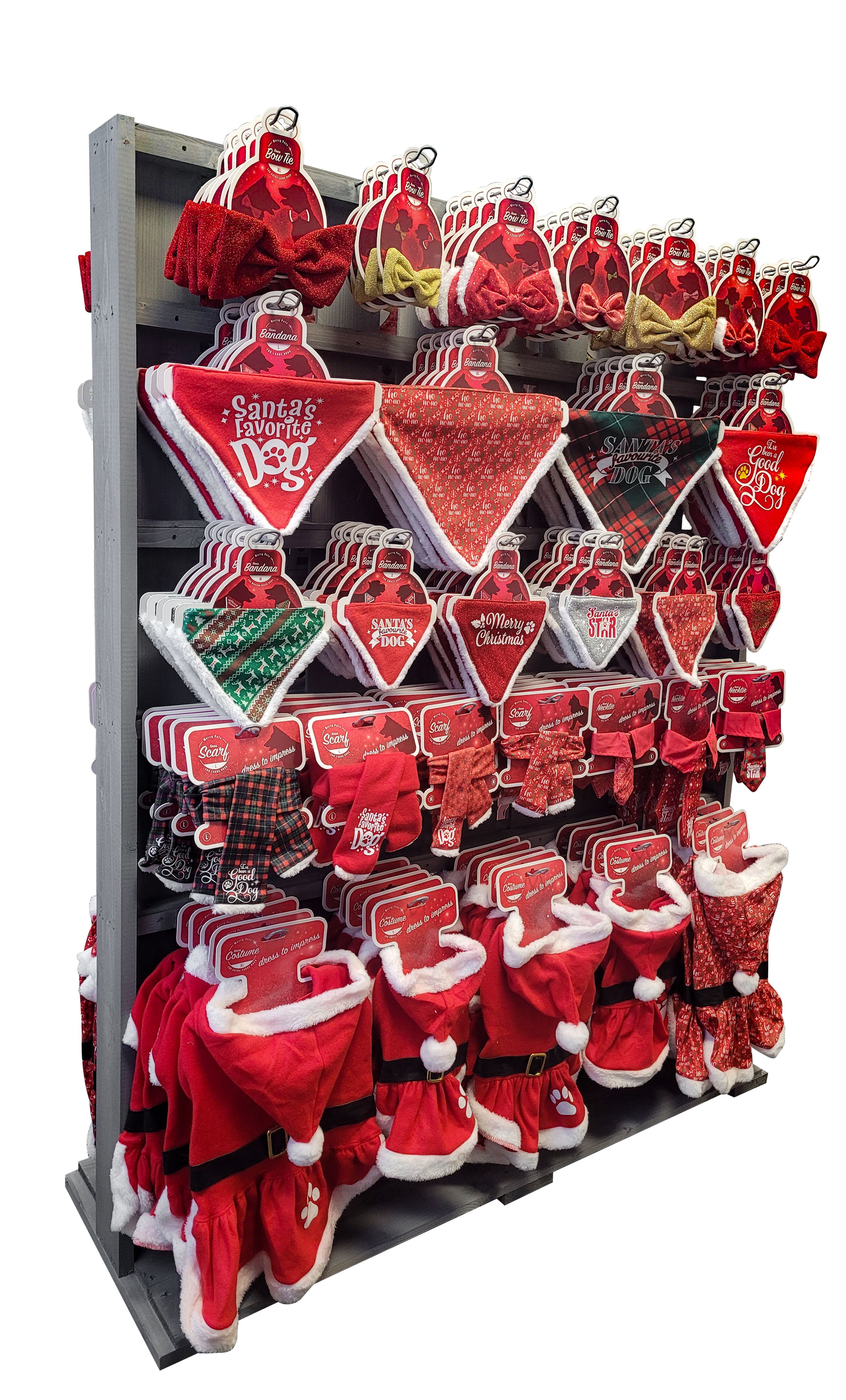 Plenty Gifts Display Xmas Merry Pets Cottage