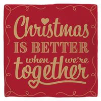 Plenty Gifts Deco Tile Xmas  Christmas Is Better