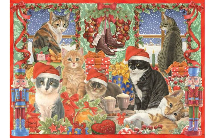 Plenty Gifts Puzzel Xms Franciens Katten