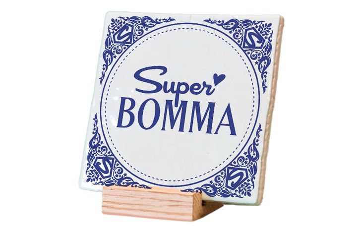 Plenty Gifts Deco Tile Super Bomma