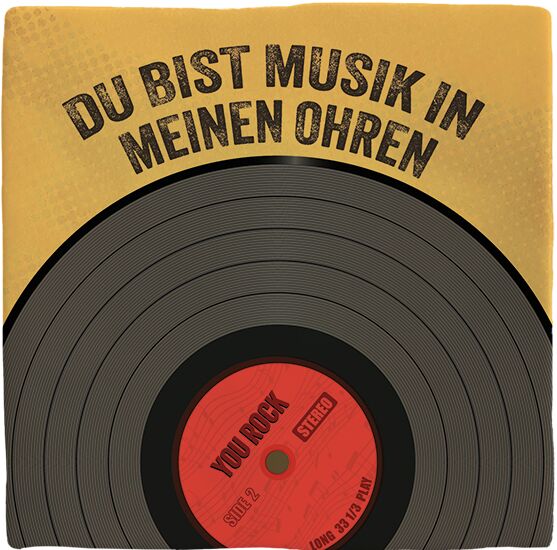 Plenty Gifts Deco Tile Du Bist Musik