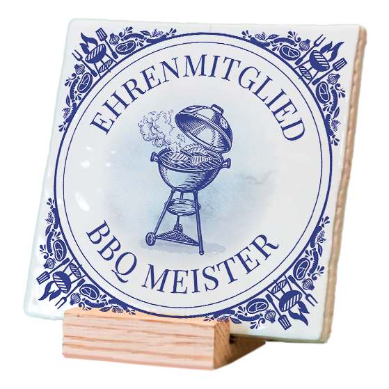 Plenty Gifts Deco Tile BBQ Meister