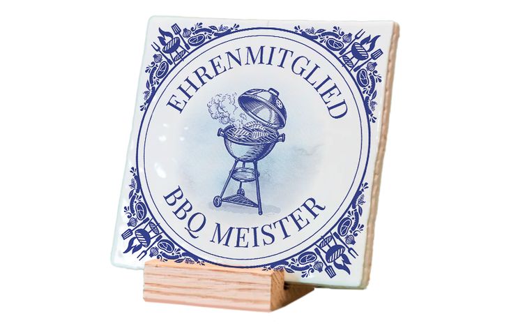 Plenty Gifts Deco Tile BBQ Meister