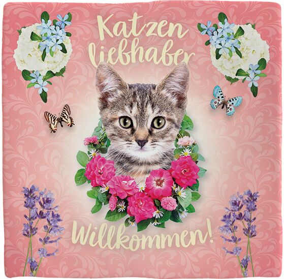 Plenty Gifts Deco Tile Katzen Liefhaber