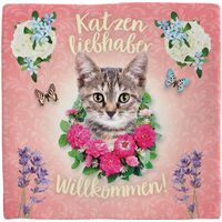 Plenty Gifts Deco Tile Katzen Liefhaber