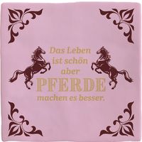 Plenty Gifts Deco Tile Pferde machen es Besser