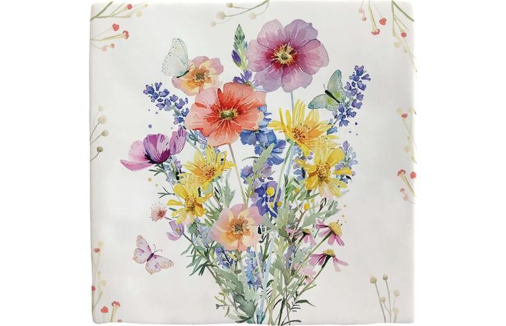 Plenty Gifts Deco Tile Flowers