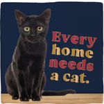 Deco Tile Black Cat Home