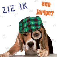 Plenty Gifts Kaart Zie Ik Een Jarig?