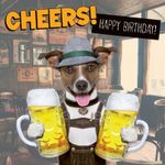 Kaart Cheers Happy Birthday