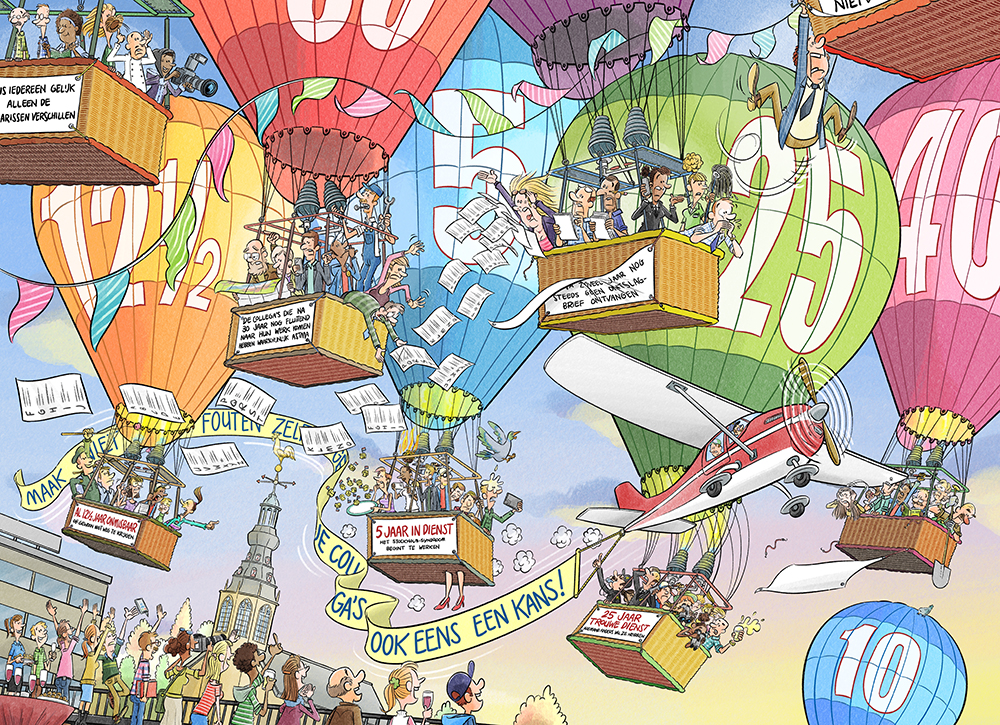 Personalia Puzzel Hoera Jubileum 1000