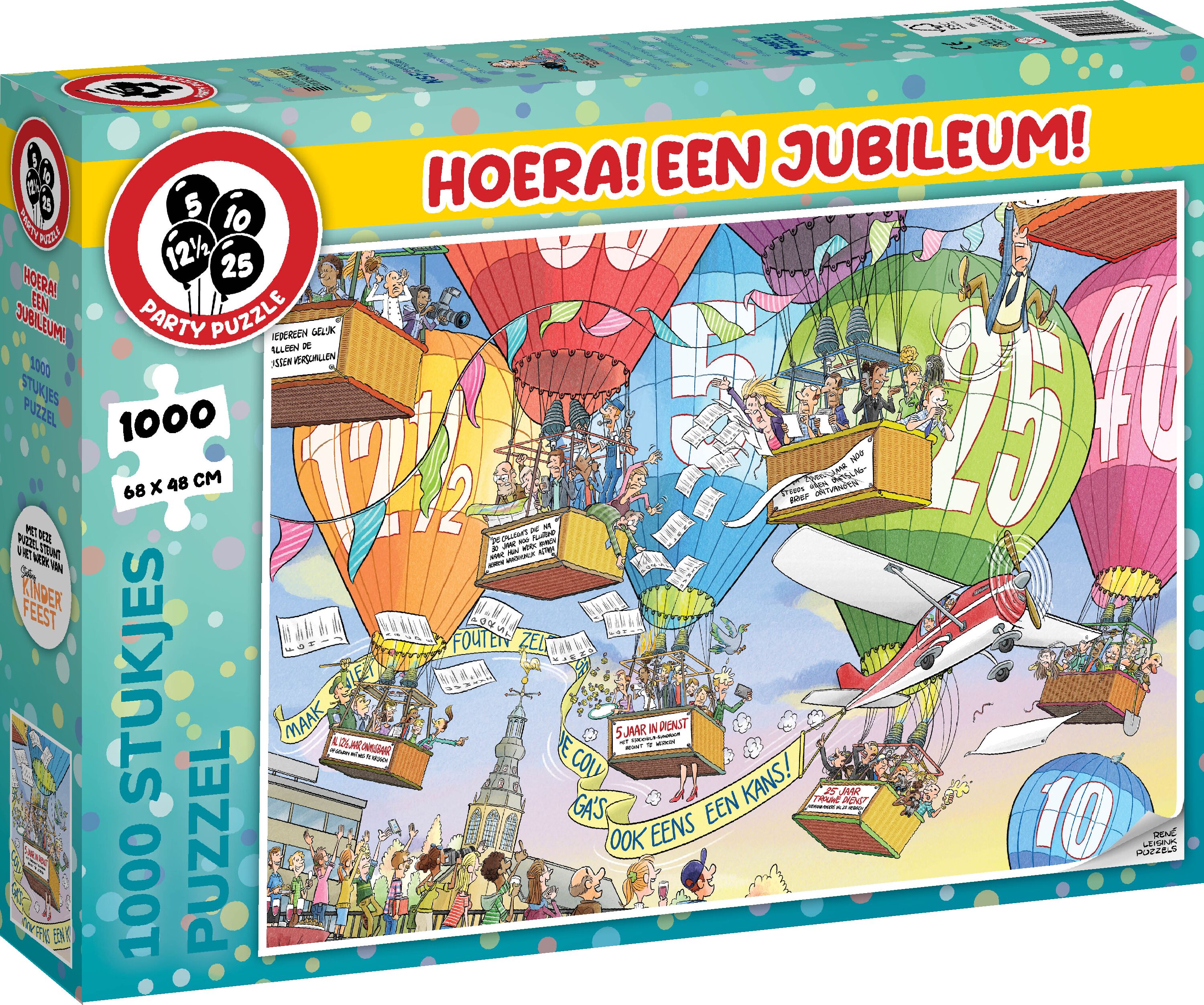 Personalia Puzzel Hoera Jubileum 1000