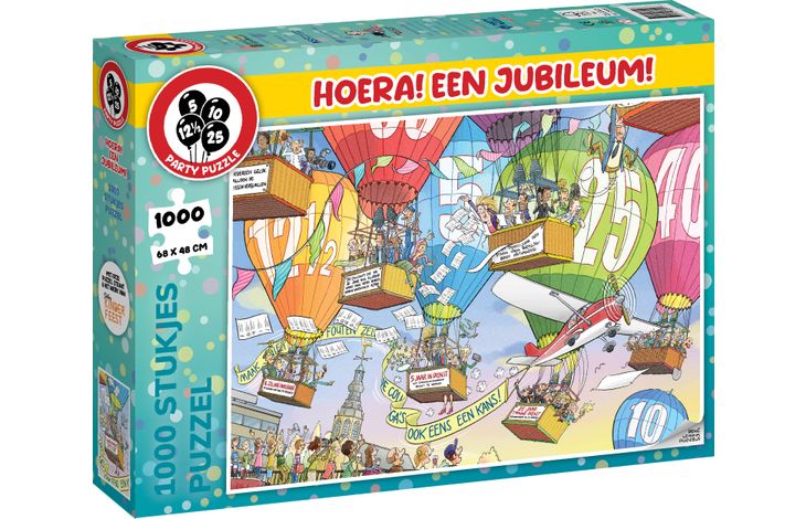 Personalia Puzzel Hoera Jubileum 1000