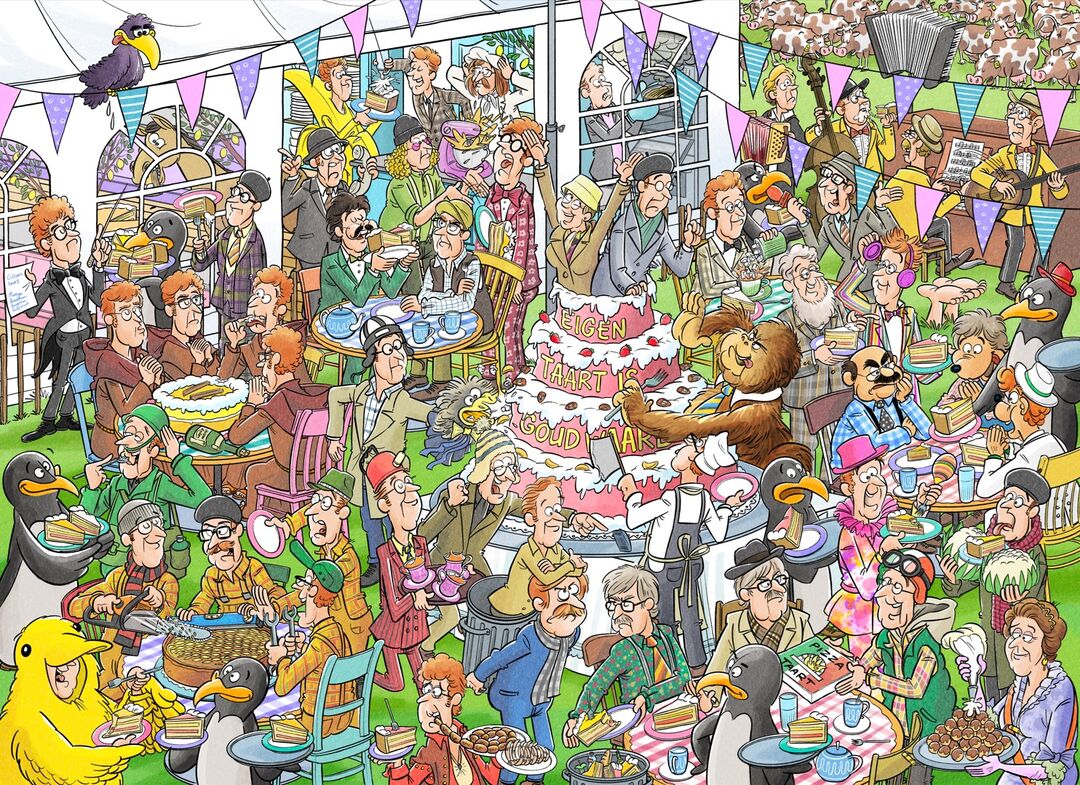 Personalia Puzzel André van Duin - Feest mee met André 1000 06.2026