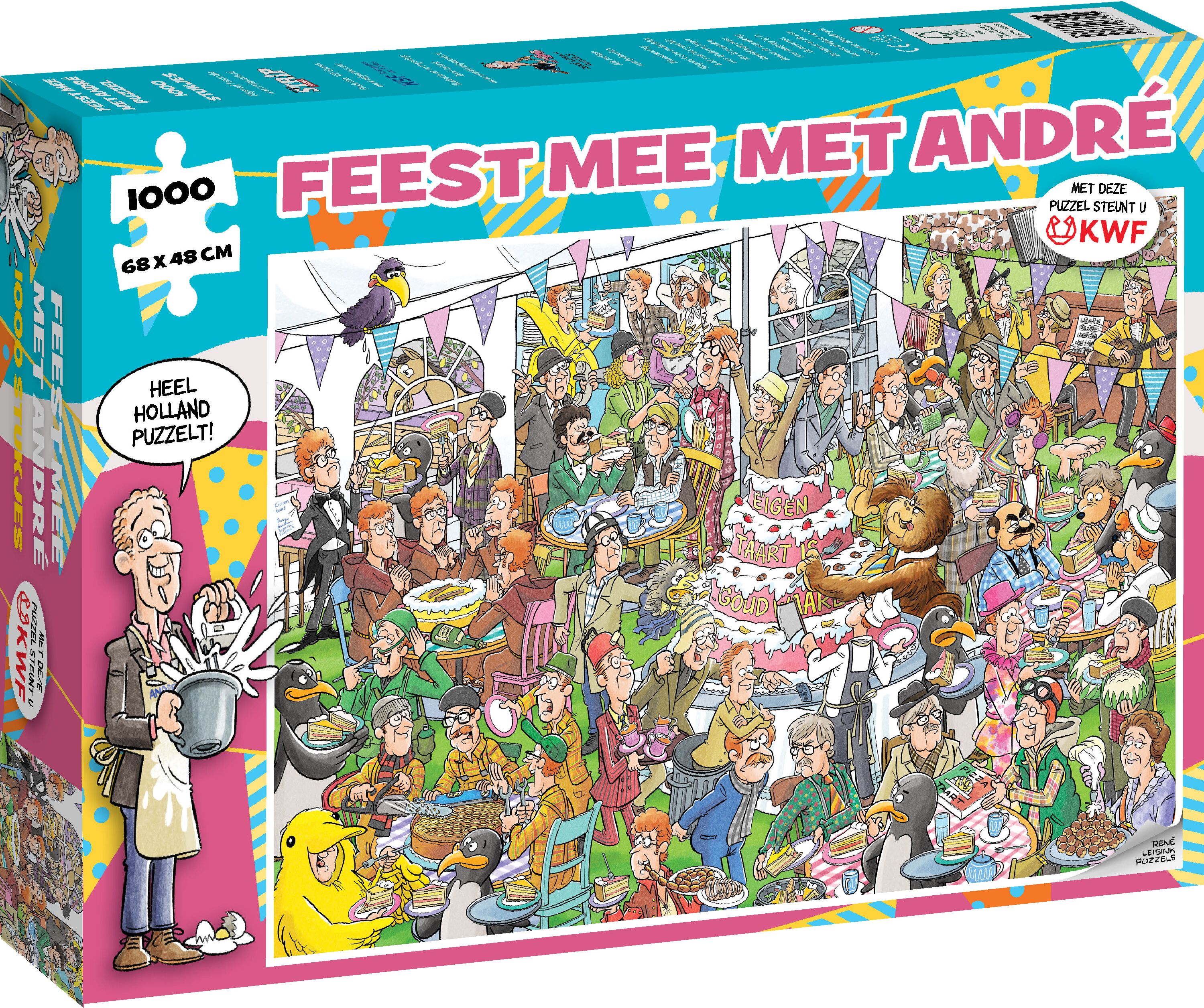 Personalia Puzzel André van Duin - Feest mee met André 1000 06.2026
