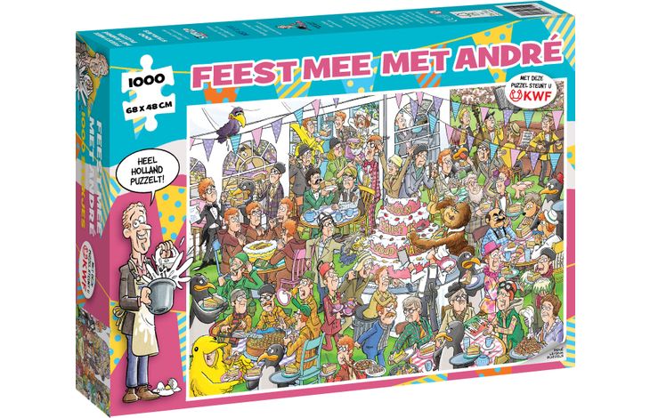 Personalia Puzzel André van Duin - Feest mee met André 1000 06.2026