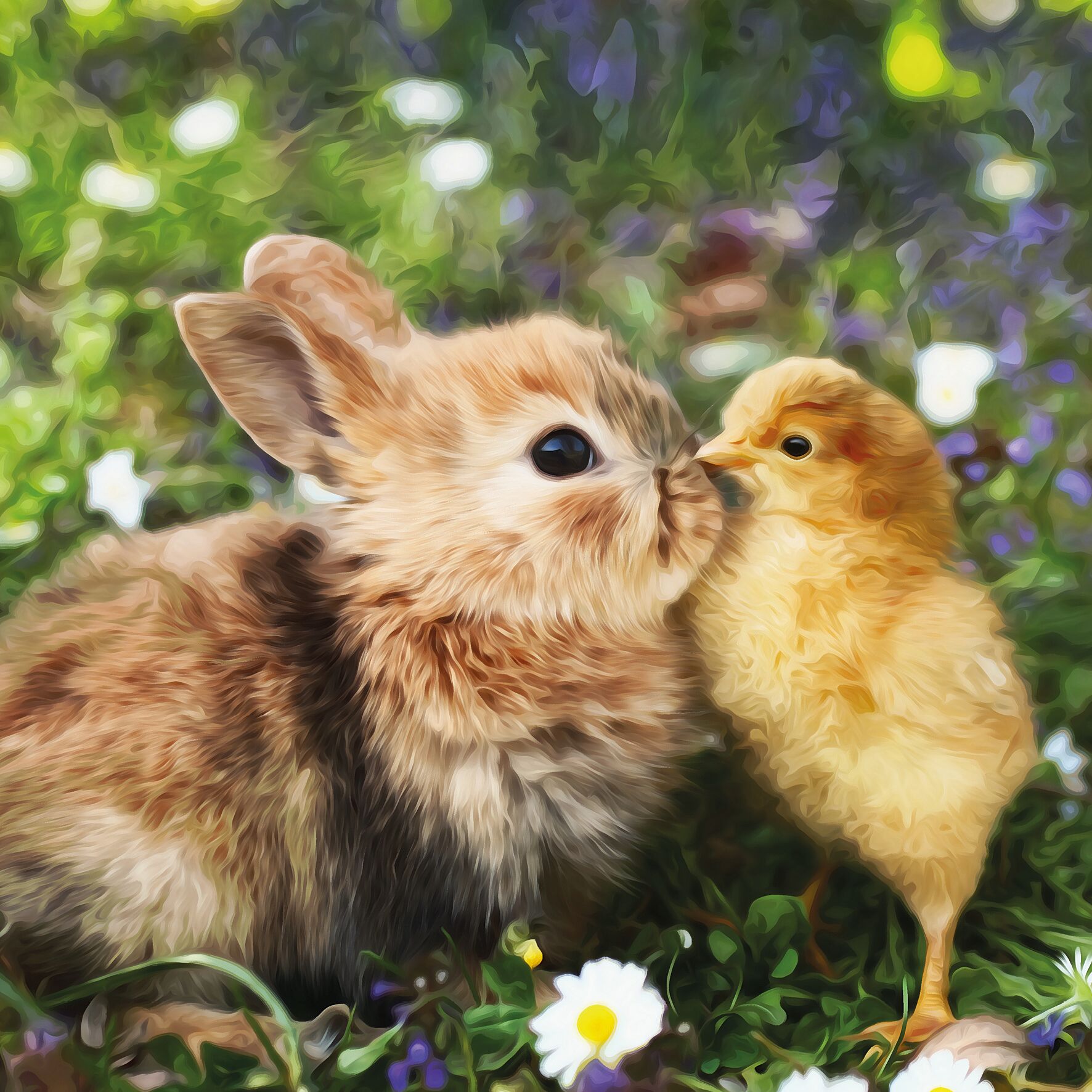 Plenty Gifts Kaart CS Rabbit And Chick