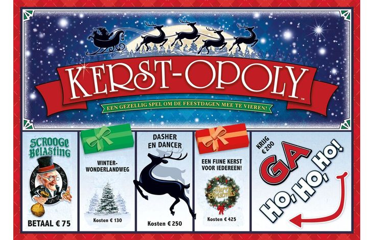 Late For The Sky Opoly Kerst