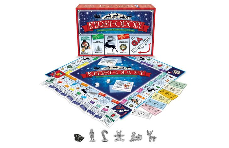 Late For The Sky Opoly Kerst