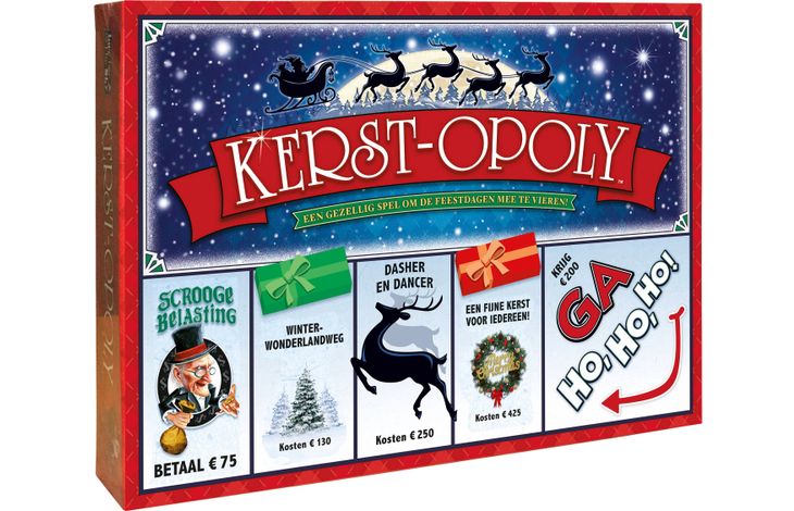 Late For The Sky Opoly Kerst
