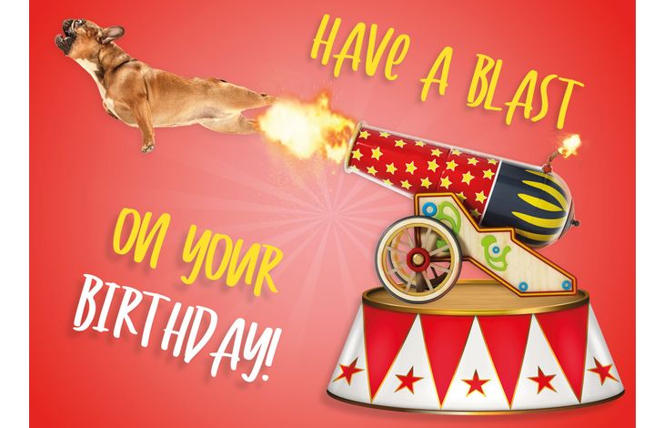 Plenty Gifts Kaart A5 Have a blast (h)