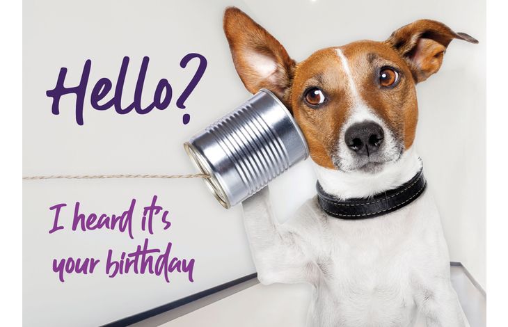 Plenty Gifts Kaart A5 Heard It's Your Birthday (h)