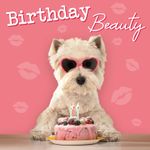 Kaart Birthday Beauty