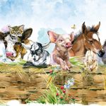 Kaart CS Animals Tree Stump