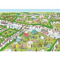 Plenty Gifts Puzzel Where's Wally Campsite 1000