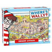 Plenty Gifts Puzzel Where's Wally Knight Attack 1000