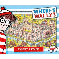 Plenty Gifts Puzzel Where's Wally Knight Attack 1000
