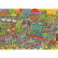 Plenty Gifts Puzzel Where's Wally Wild West 1000