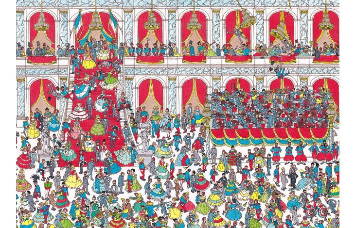 Plenty Gifts Puzzel Where's Wally Having A Ball 1000