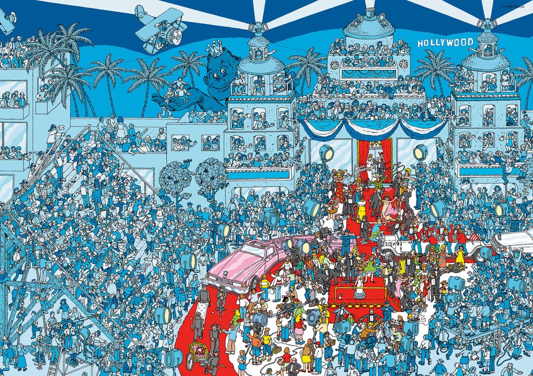 Plenty Gifts Puzzel Where's Wally When The Stars Come Out 1000