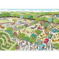 Plenty Gifts Puzzel Where's Wally Safari Park 1000