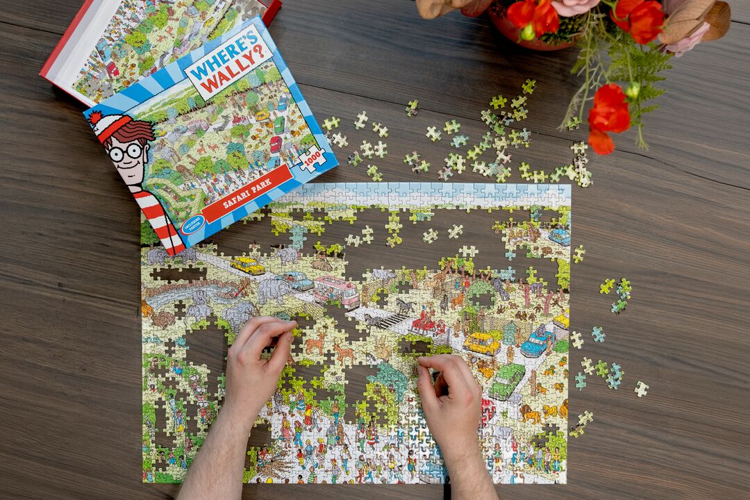 Plenty Gifts Puzzel Where's Wally Safari Park 1000